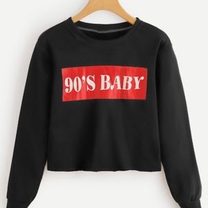 NEW cropped sweatshirt